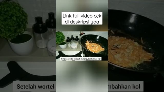 Resep, menu, ide masakan untuk berbuka puasa simpel dan enak bihun goreng sederhana #shorts