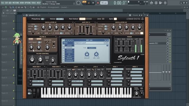 Psy Chill Synth FabFilter Timeless 2 Sylenth1