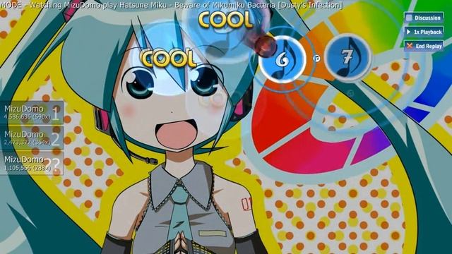 Osu! Beware of Mikumiku bacteria [HARD]