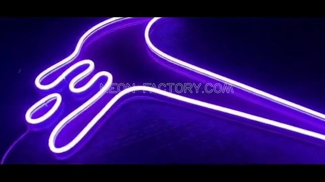 Dripping/Melting Nike neon led light sign