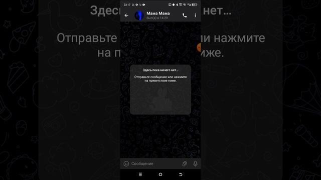 Я установил telegram мы там можем теперь общаться