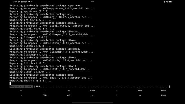 Пытаемся установить Linux на Android-планшет | termux + termux-x11