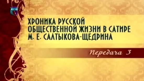 Михаил Салтыков-Щедрин # 3. История одного города