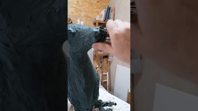 Олень. Авторская скульптура