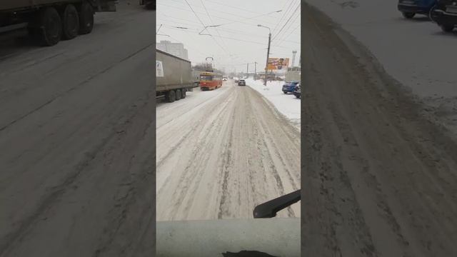 Дальнобою сегодня не легко в городе