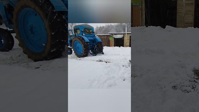 Беспомощный трактор Т 40