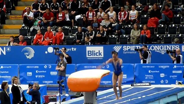 Poitreau Melissa saut FRA qualif equipe junior euro Bern 2016