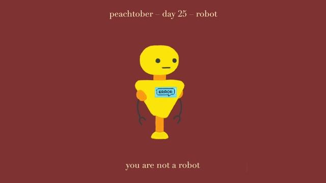 I Am Not A Robot – Marina and The Diamonds (cover) | robot – #PEACHTOBER22