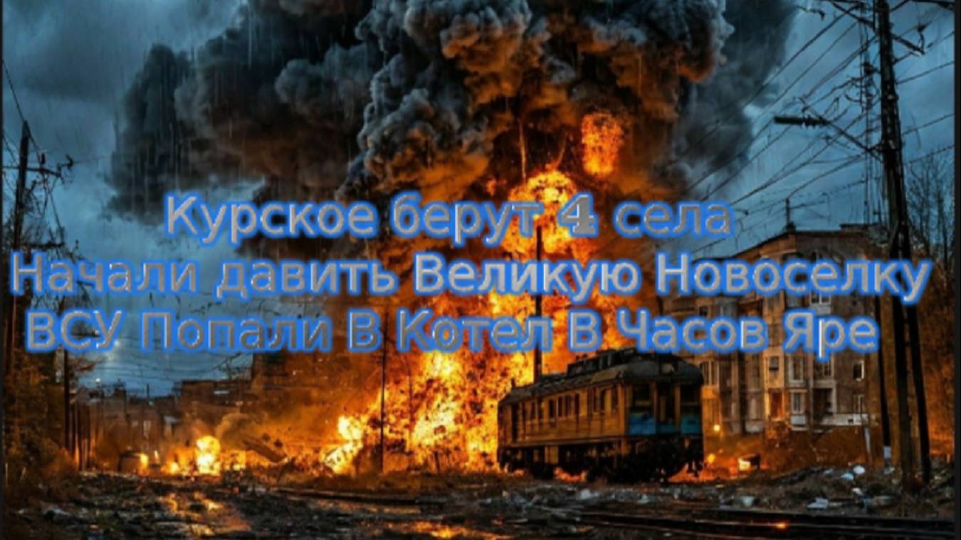 Новости СВО Сегодня- Курское берут 4 нп Начали давить Великую Новоселку  ВСУ Попали В котел часов яр