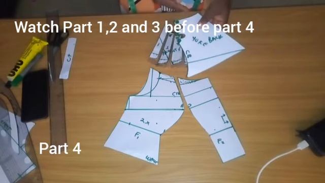 HOW TO DRAFT TURTLE NECK YOKE BUSTIER SLASH AND SPREAD( PART 4)