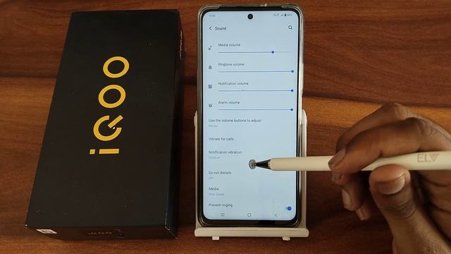 IQOO Z5 5G disable phone ringtone, how to disable phone ringtone