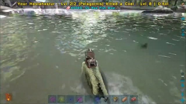 Pelagornis the Super Fishing Dino - Ark Survival Evolved