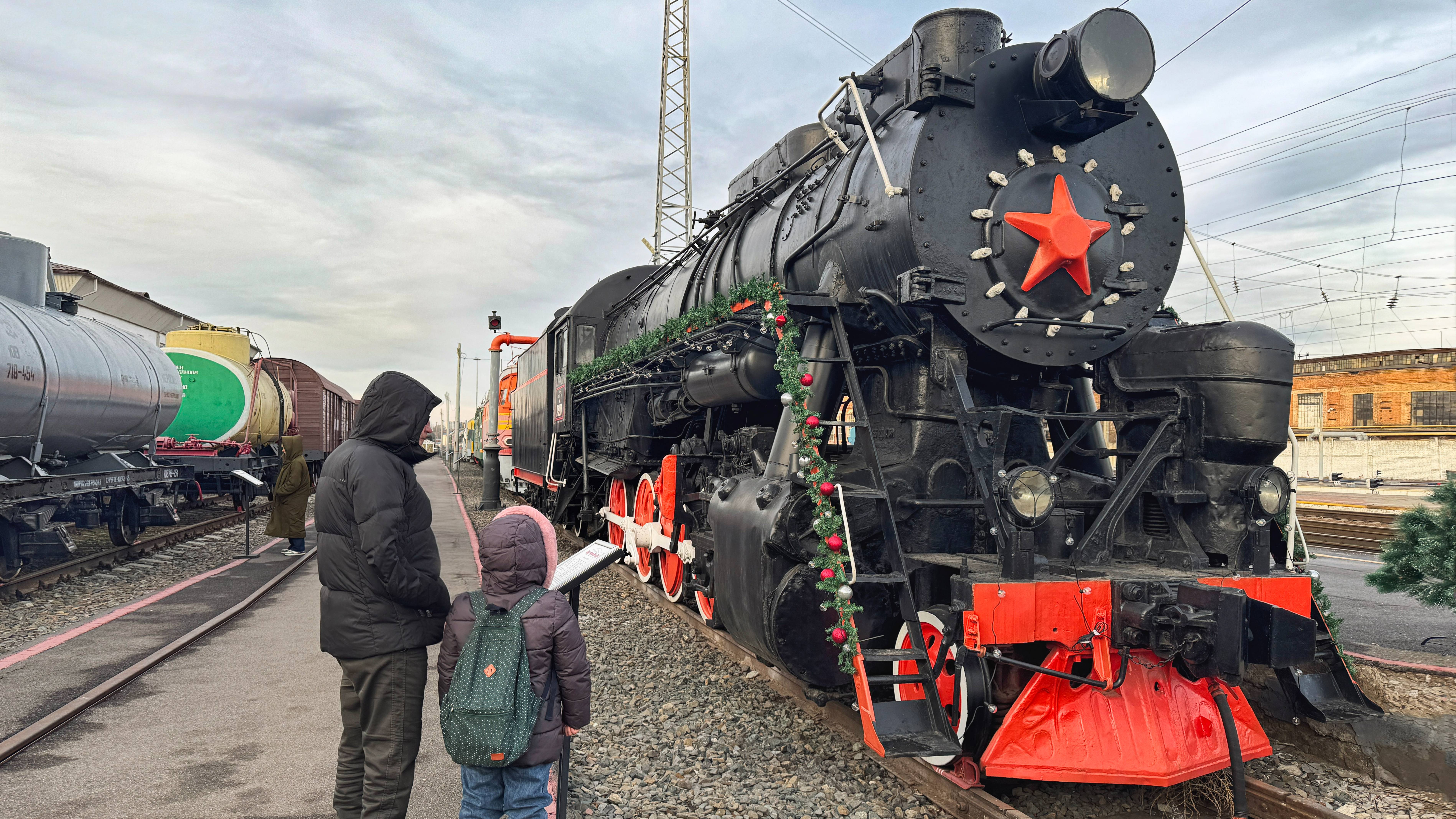 Музей железнодорожной ретро-техники в Воронеже