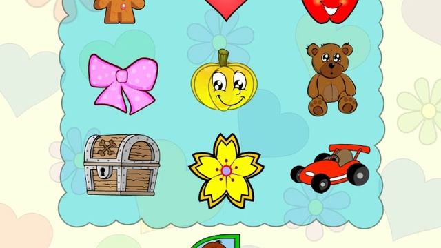 Коричневый цвет - игра для развития ребенка