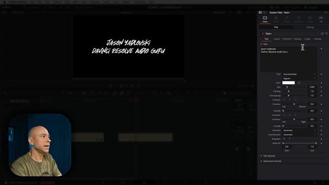 EASY Text BACKGROUND in DaVinci Resolve 19!   Quick Tip Tuesday!