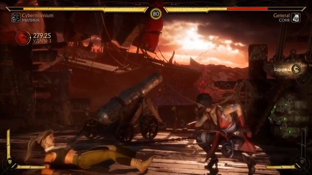 Mortal Kombat 11.Mileena vs Sonya Blade.mp4