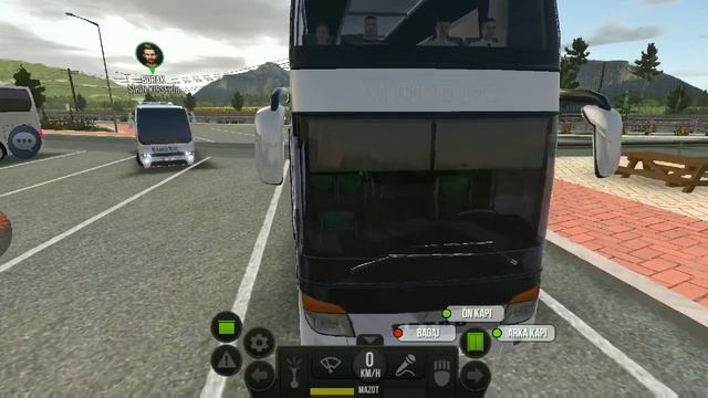 EKİPLE BERABER EFSANE SEFER(TUHAF OLAYLAR😮)///OTOBUS SİMULATOR ULTİMATE