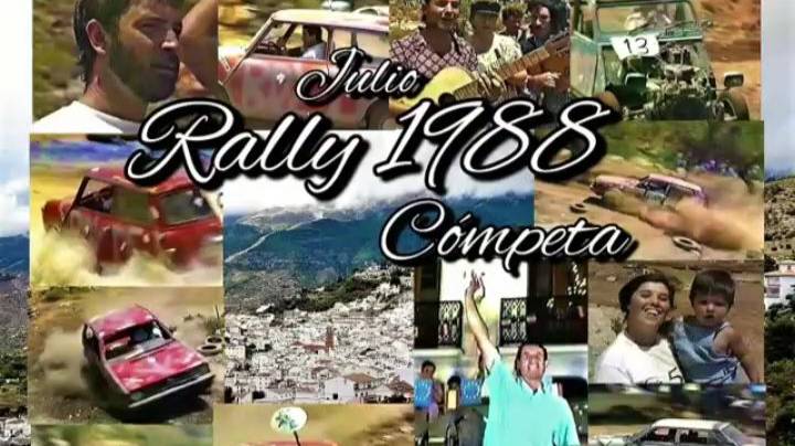 RALLY en Cómpeta. 25 de julio de 1988..