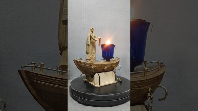 Малая лампада лодка Покров