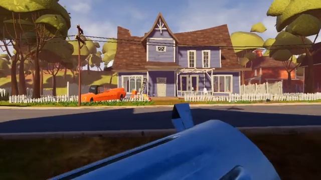 Breaking All the windows in the neighbors house! [Hello neighbor]