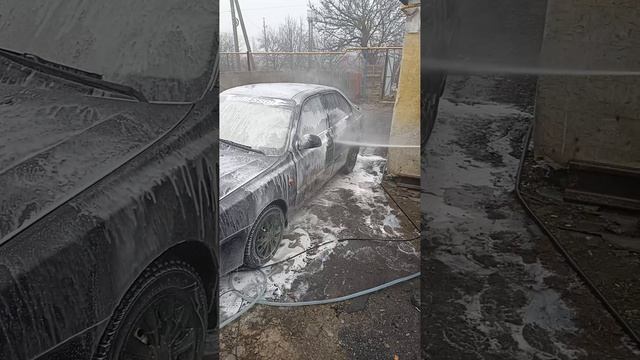 первая мойка в этом году 😁