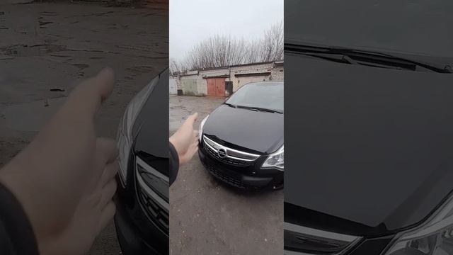 opel corsa ,готовый результат