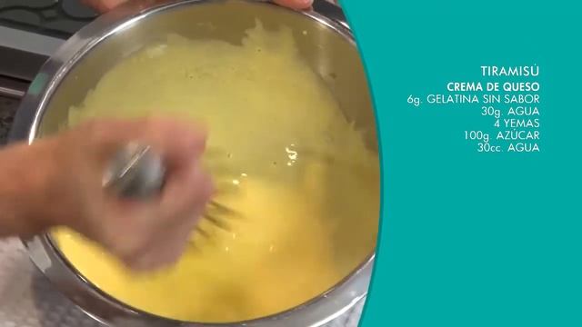 Tiramisú - Eva  Drigo (Chef Pastelera)