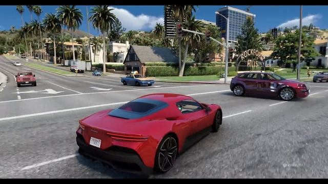 GTA 6 Alpha Graphics - 4k Raw Gameplay Footage Maxed Out on RTX 4090 [GTA 5 PC M