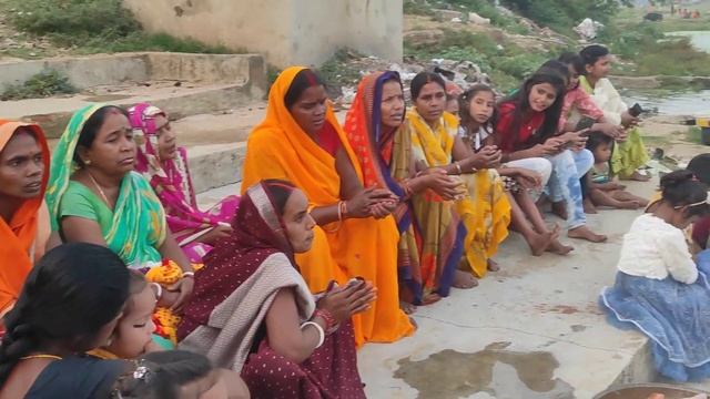 Chhath puja Gumla Nagar sector 12 E  Bokaro Jharkhand  7,,,4,,,2022