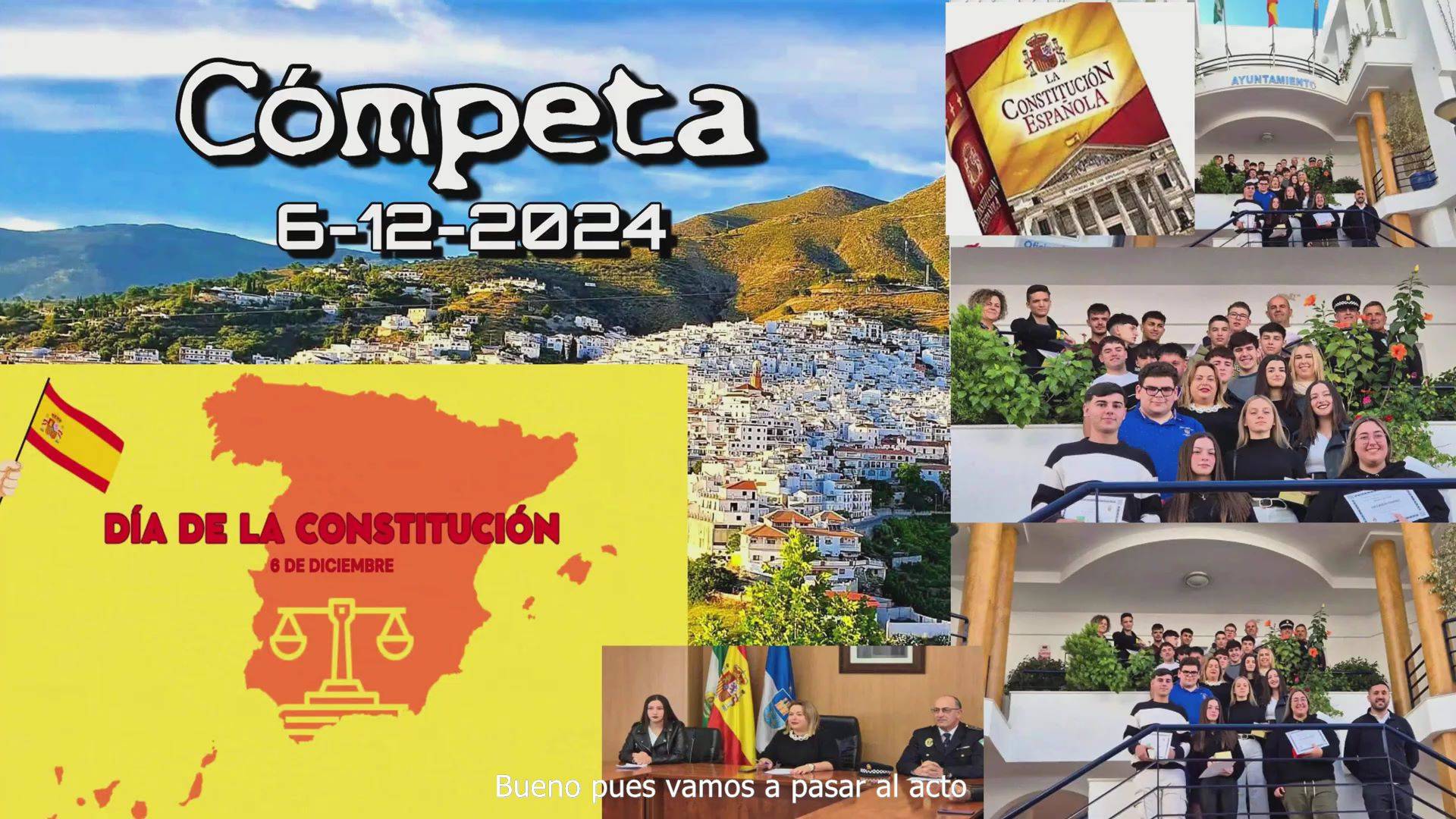 Los quintos del 2006. Cómpeta 6 de diciembre de 2024.Día de la Constitución.