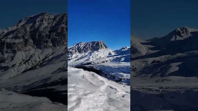 Белоснежные горы в Кабардино-Балкарии