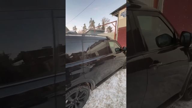 Тюнинг (плоские) дефлекторы (ветровики) окон для Infiniti QX80