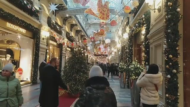 ГУМ, Стильные ёлочки, Мысли о будущем, Посылка от подруги. Влог 2/2025