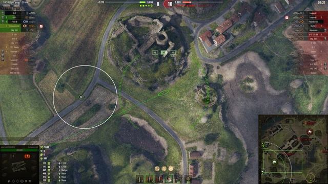 Мир танков. WOT. Бой на арте Conqueror Gun Carriage. Взял 7 фрагов и 5.5К урона