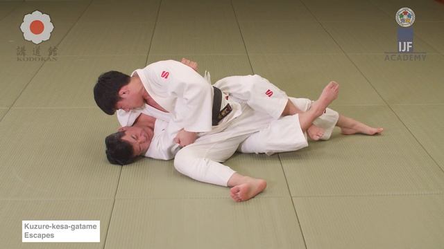 Kuzure-kesa-gatame Escapes