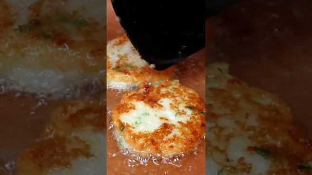 Fried Amish Potato Pancakes ~ Tasty! #shorts