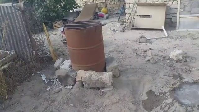 Как сделать коптильню из металлолома.