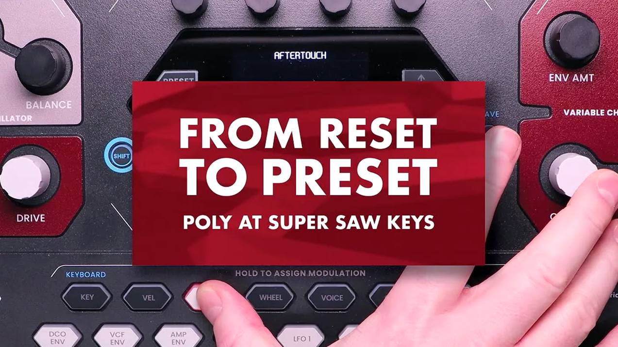 Supercritical Redshift 6: Poly-Aftertouch Super Saw Keys