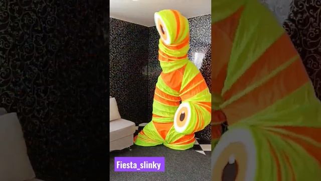 Неоновый Человек - пружина, Слинки, Slinky