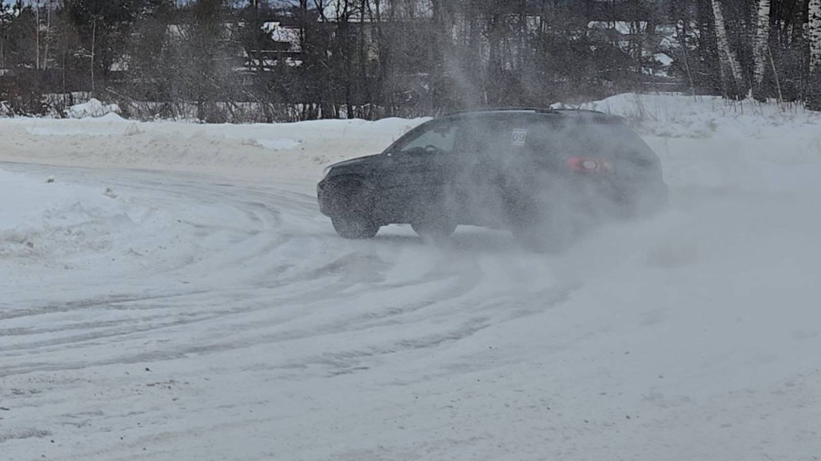 Gymkhana club, СТВС Дмитров,  СУ-1 onboard VW Tiguan.