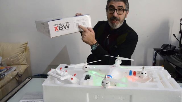 SYMA X8W VENTURE Wi-Fi FPV - PRESENTAZIONE CARATTERISTICHE