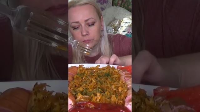 #мукбанг #mukbang #еда капуста тушеная