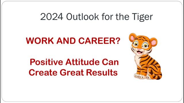 Tiger 2024 Animal Sign Prediction | Overcome Past Obstacles | Year of the Yang Wood Dragon