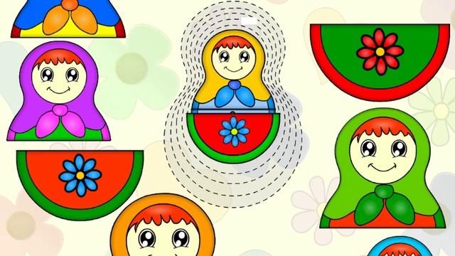 Собери матрешку - игра3