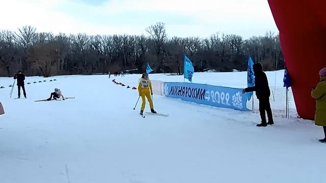 _Лыжня России_ в Зауральной роще Оренбурга   Видео Виктор Поживин