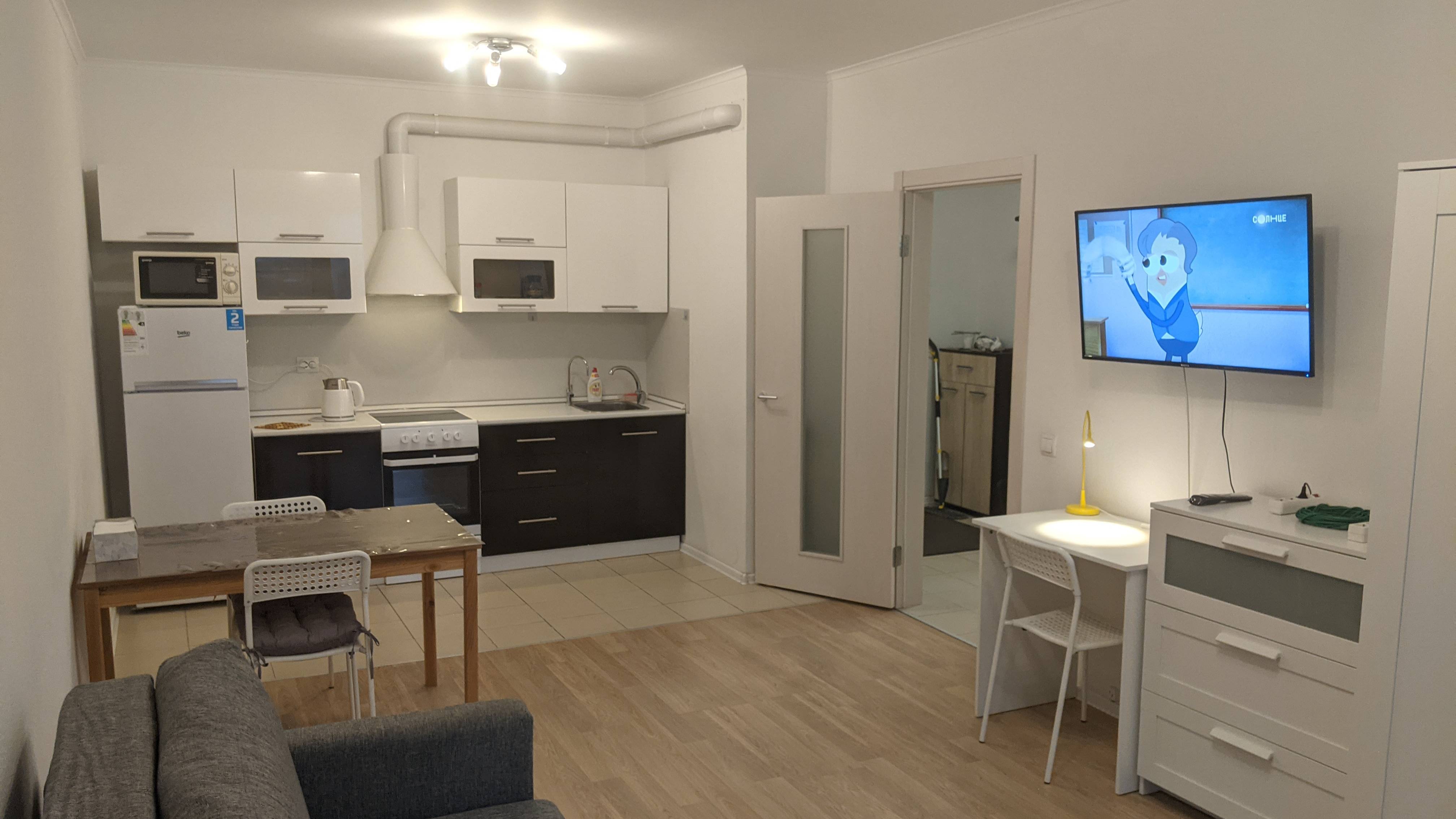 Квартира-студия 34 м2, ЖК Мещерский лес