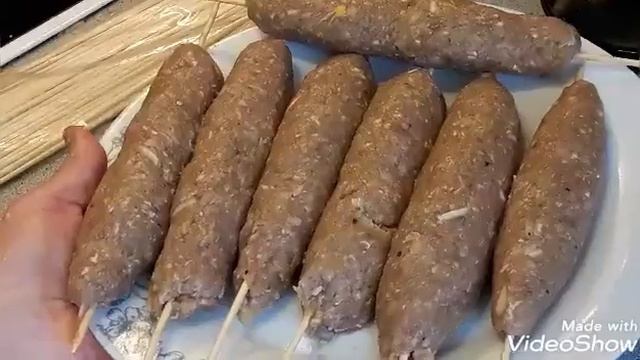 Домашний шашлык/Сих кабоби хонагӣ/Homemade kebabs :)