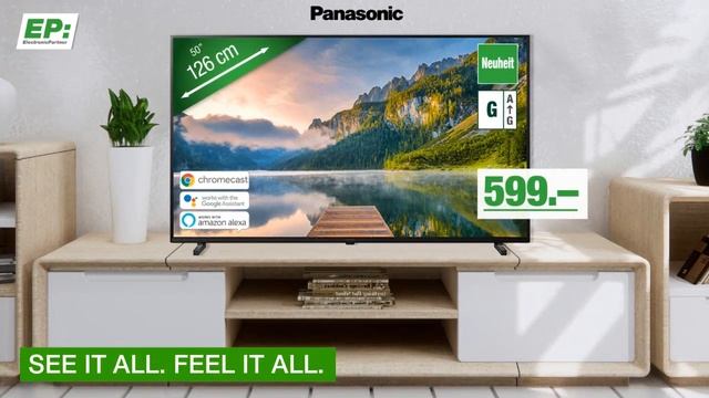 EP: Promo Panasonic TX50JXW834 DE
