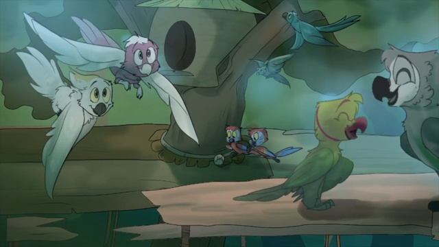 Part 3-4 / Beautiful Creatures Tropical Bird MAP