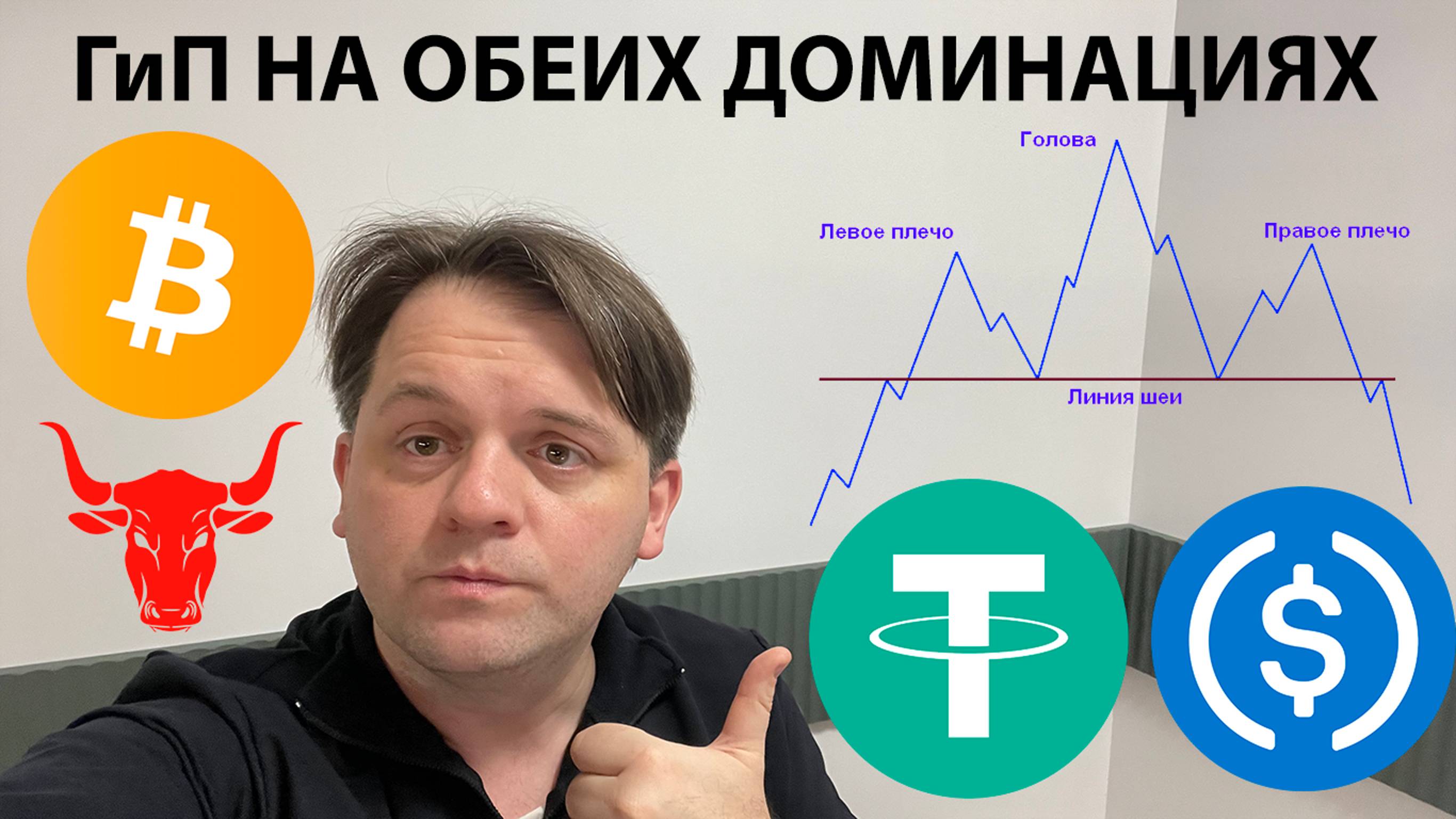 🟩 НА USDC 30M ГиП?! ИНДЕКС СТРАХА И ЖАДНОСТИ 50! ТЕХ АНАЛИЗ #BTC #USDC #USDT